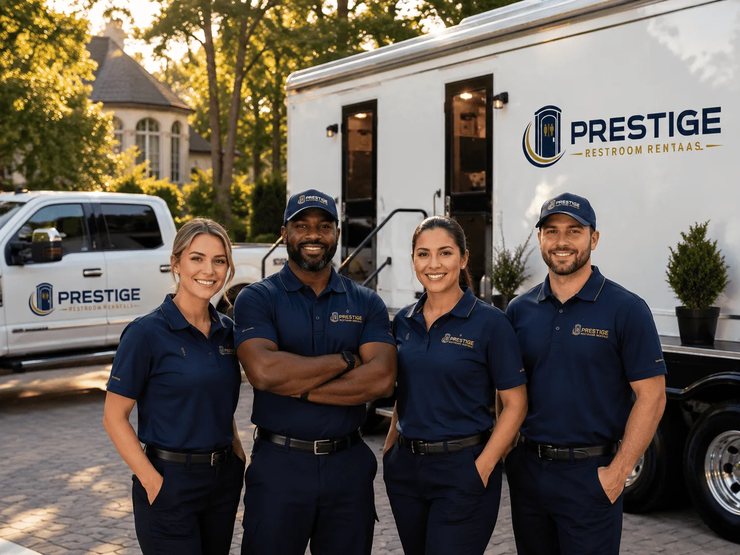 Trusted Luxury Portable Restrooms company in Marshall, IL